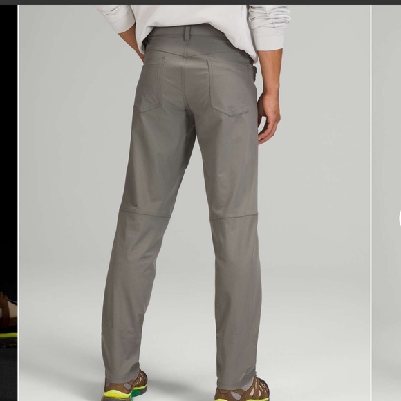 Lululemon ABC Classic-Fit Pant *Warpstreme, 31 Waist, Grey Sage - Picture 3 of 9